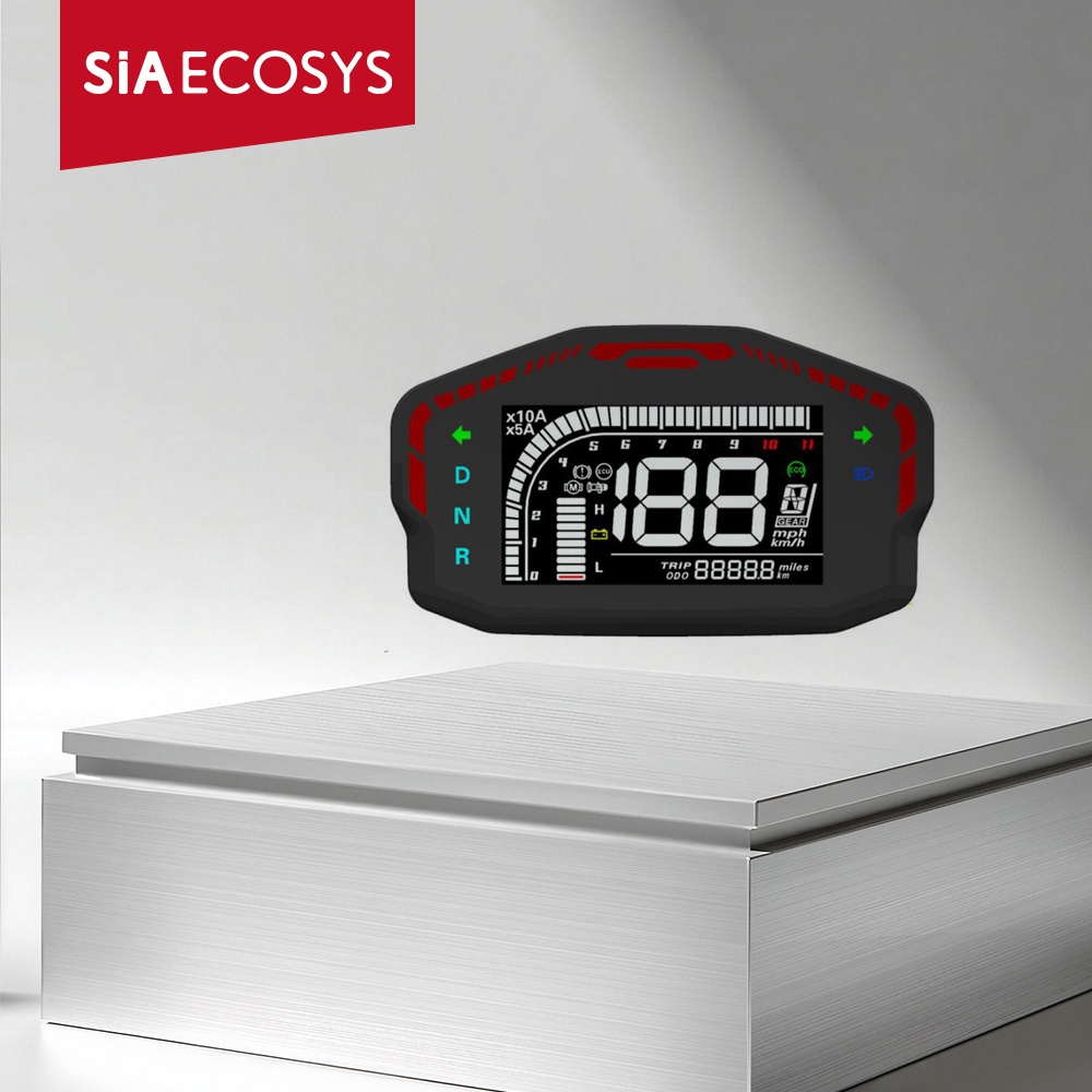 Kelly Kls7230S Controller - SIAECOSYS DKD LCD Speedometer Display CAN/LIN