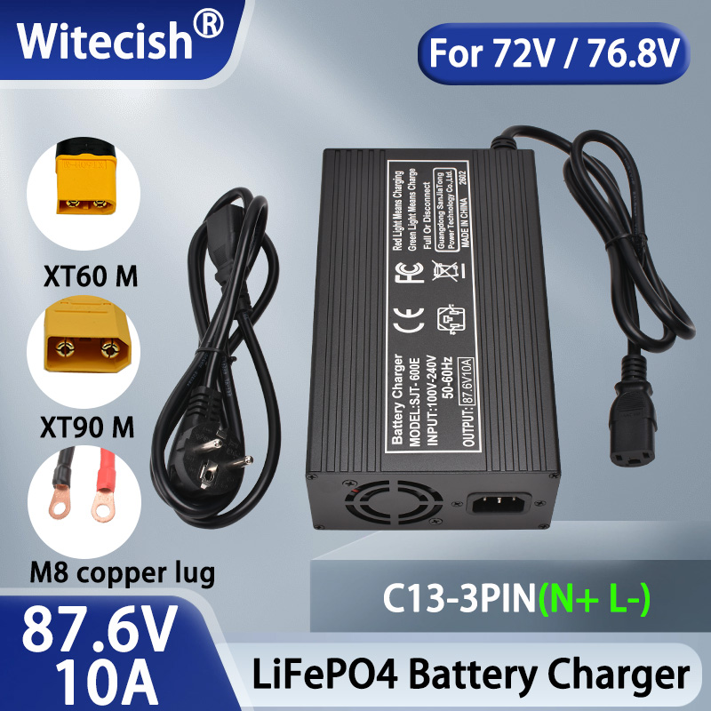 87.6V 10A 5A LiFePO4 Battery S - 84V 20A Smart Charger ulasan dan harga
