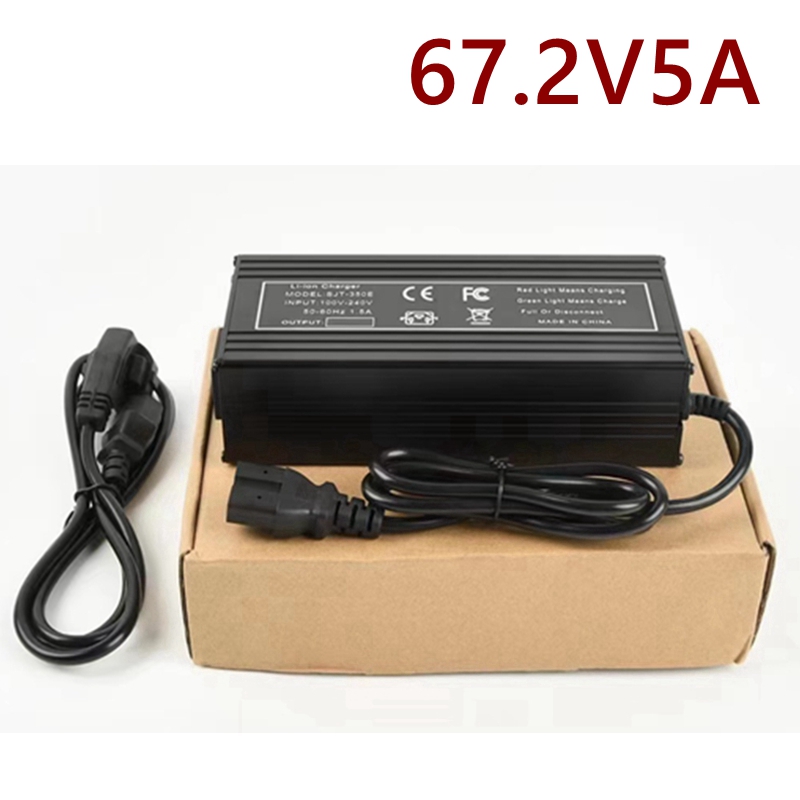 60V Fast Charger 67.2V/5A Char - 84V 20A Smart Charger ulasan dan harga